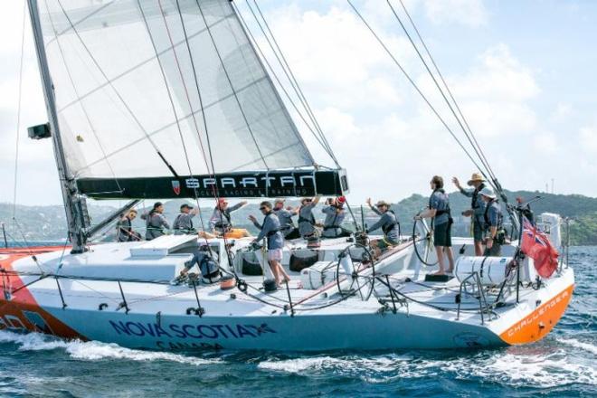 Challenger raced across the Atlantic from the Canary Islands with the RORC Transatlantic Race ©  James Mitchell